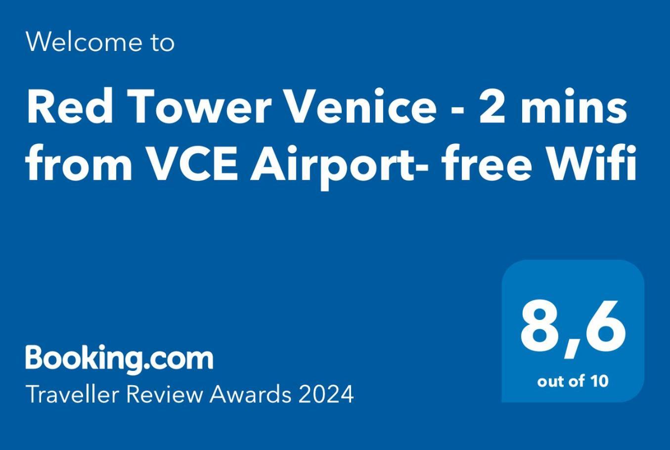 Red Tower Venice Apartment - 2 Mins From Vce Airport- Free Wifi Тессера Екстер'єр фото